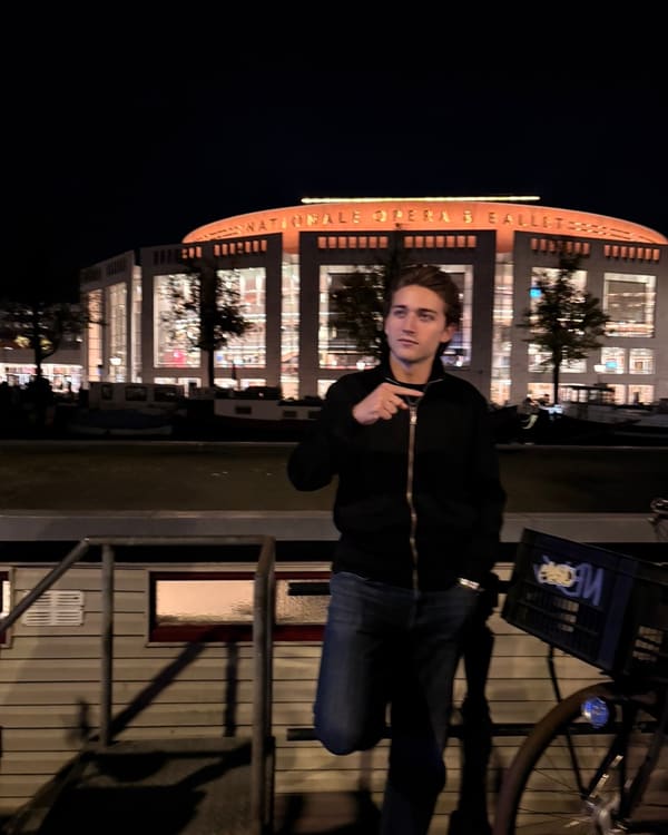 Benjamin ’s avonds bij de Nationale Opera & Ballet in Amsterdam
